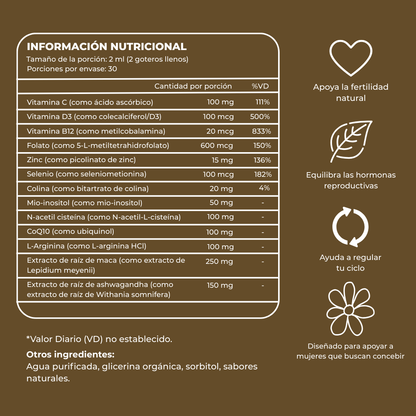 Glow & Grow Drops | Un soporte real para tu fertilidad